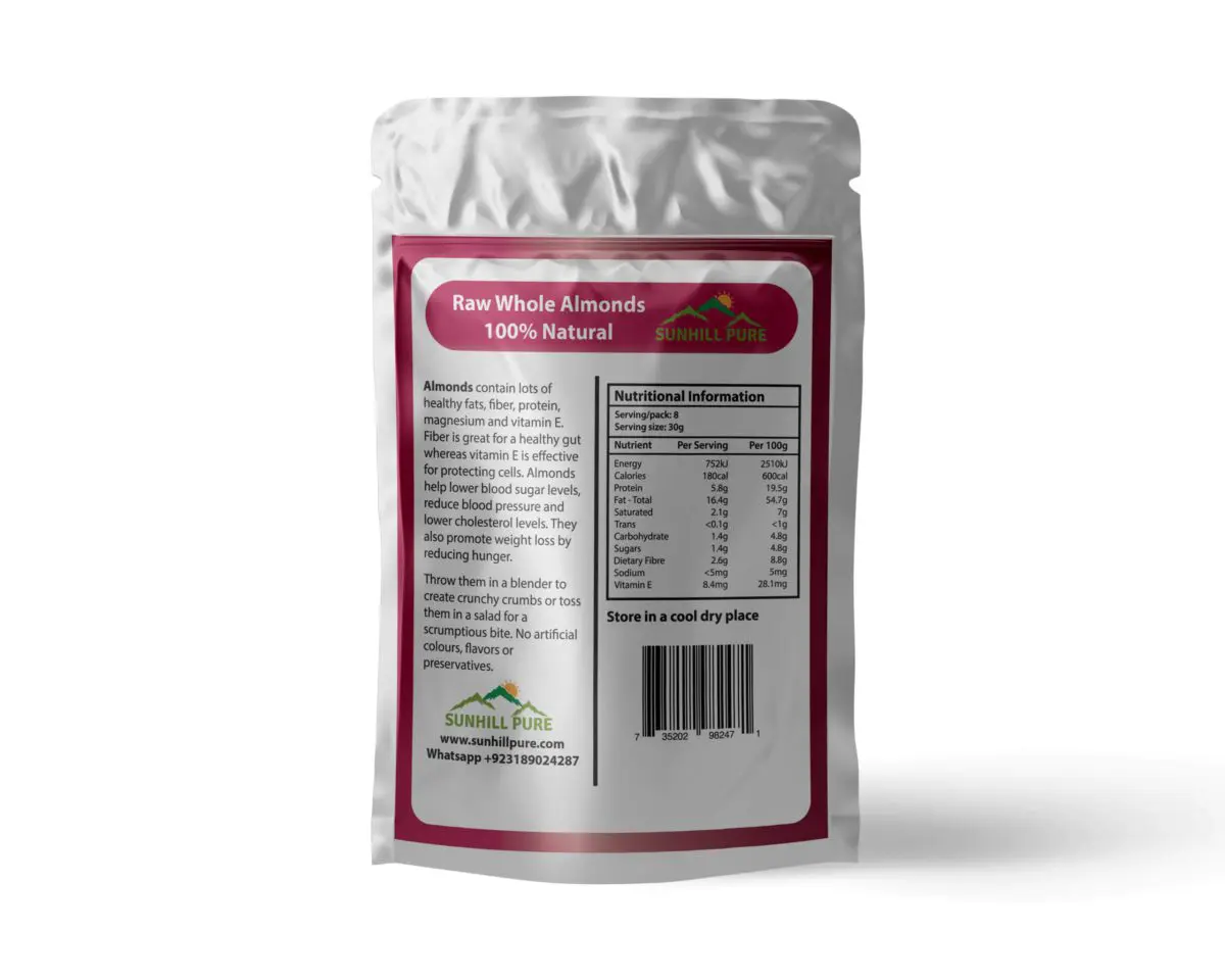almonds without shell