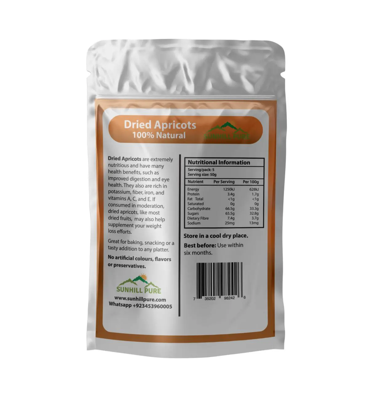 dried-apricot 3d-back